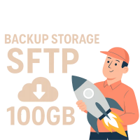 Backup Storage SFTP 100GB